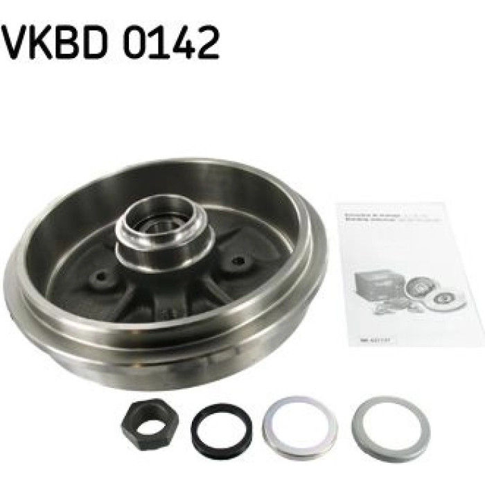 SKF VKBD 0142 Bremstrommel SKF VKBD 0142 Bremstrommel