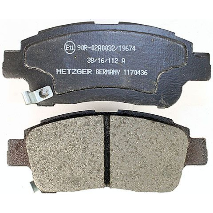 Metzger 1170436 Bremsbelagsatz, Scheibenbremse Metzger 1170436 Bremsbelagsatz, Scheibenbremse