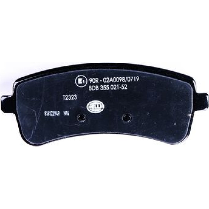 Hella 8DB 355 021-521 Bremsbelagsatz, Scheibenbremse Hella 8DB 355 021-521 Bremsbelagsatz, Scheibenbremse