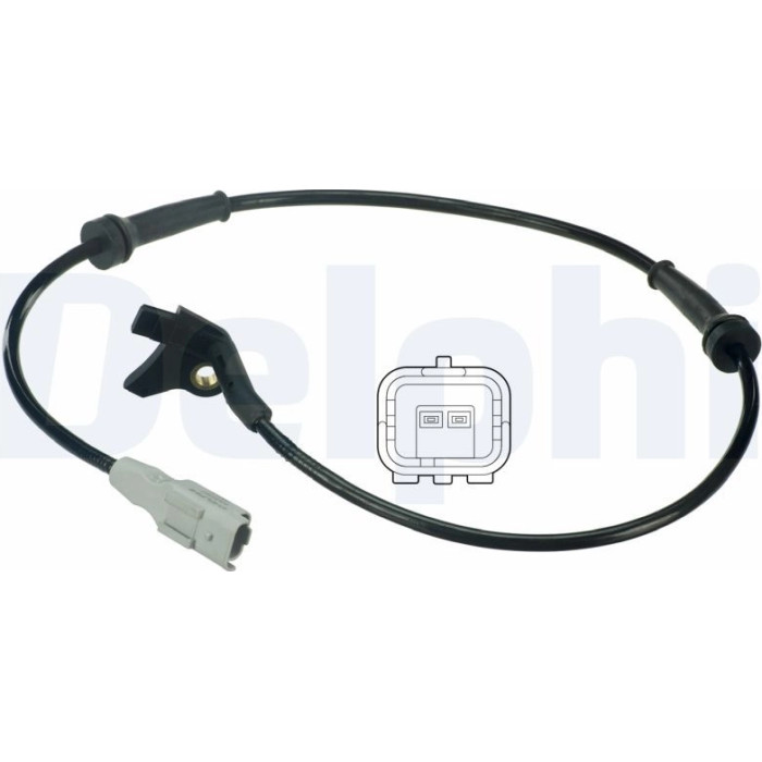 Delphi SS20397 Sensor, Raddrehzahl