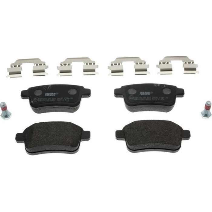 Ferodo FDB4186 Bremsbelagsatz, Scheibenbremse PREMIER ECO FRICTION