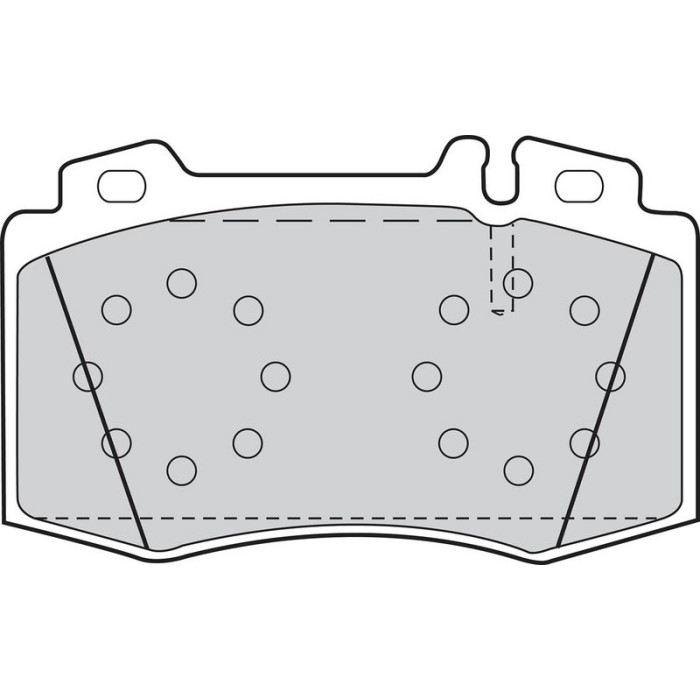 Valeo 302044 Bremsbelagsatz, Scheibenbremse ESSENTIAL