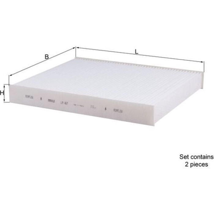 Knecht LA 467/S Filter, Innenraumluft Knecht LA 467/S Filter, Innenraumluft