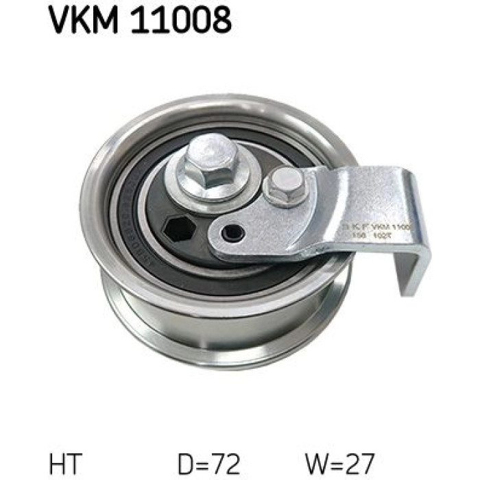 SKF VKM 11008 Spannrolle, Zahnriemen SKF VKM 11008 Spannrolle, Zahnriemen