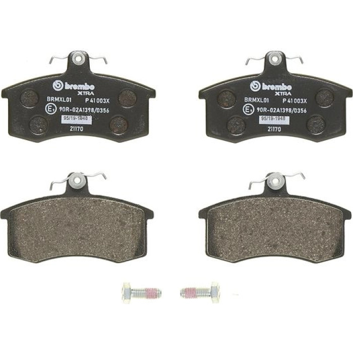 Brembo P 41 003X Bremsbelagsatz, Scheibenbremse XTRA LINE Brembo P 41 003X Bremsbelagsatz, Scheibenbremse XTRA LINE
