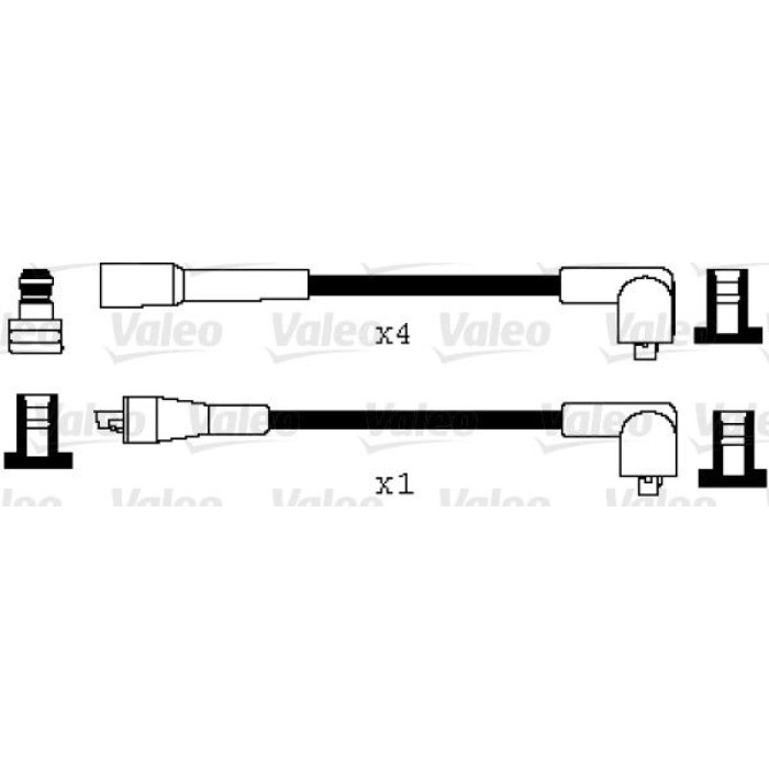 Valeo 346037 Zündleitungssatz Valeo 346037 Zündleitungssatz