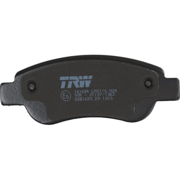 TRW GDB1633 Bremsbelagsatz, Scheibenbremse COTEC TRW GDB1633 Bremsbelagsatz, Scheibenbremse COTEC