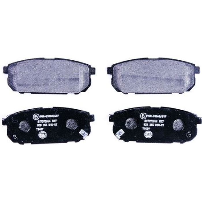 Hella 8DB 355 010-871 Bremsbelagsatz, Scheibenbremse Hella 8DB 355 010-871 Bremsbelagsatz, Scheibenbremse