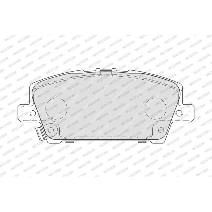 Ferodo FDB1859 Bremsbelagsatz, Scheibenbremse PREMIER ECO FRICTION