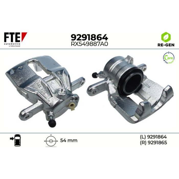 FTE 9291864 Bremssattel FTE 9291864 Bremssattel