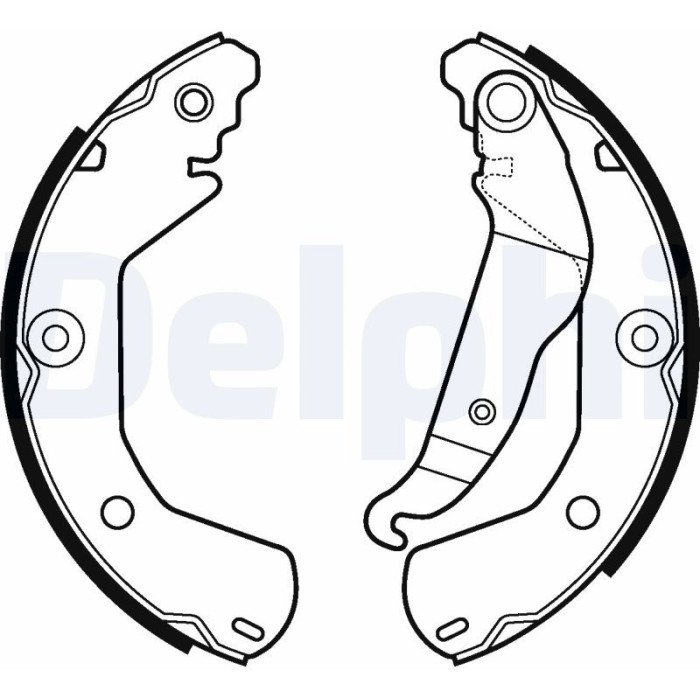 Delphi LS2112 Bremsbackensatz