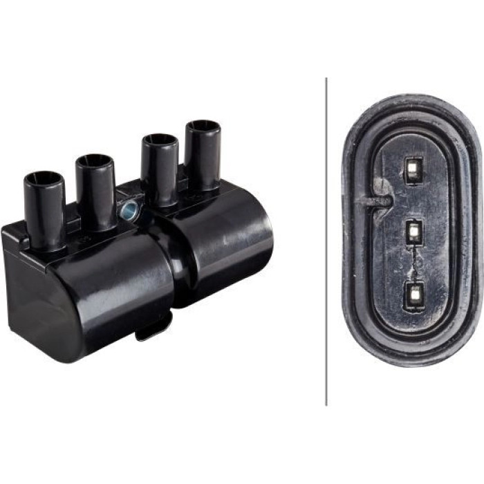 Hella 5DA 358 057-031 Zündspule Hella 5DA 358 057-031 Zündspule