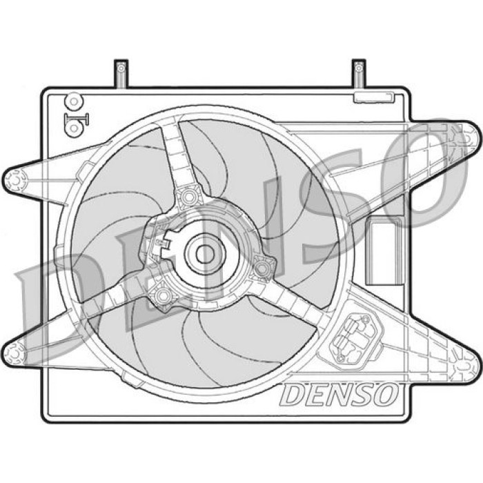 Denso DER09003 Lüfter, Motorkühlung