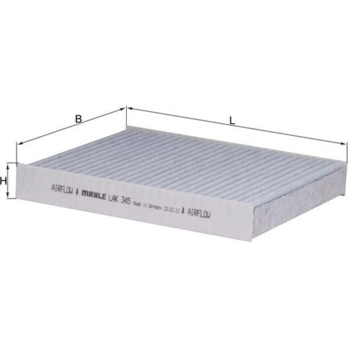 Filter, Innenraumluft LAK 345 Filter, Innenraumluft LAK 345