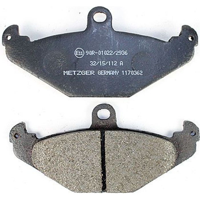 Metzger 1170362 Bremsbelagsatz, Scheibenbremse Metzger 1170362 Bremsbelagsatz, Scheibenbremse