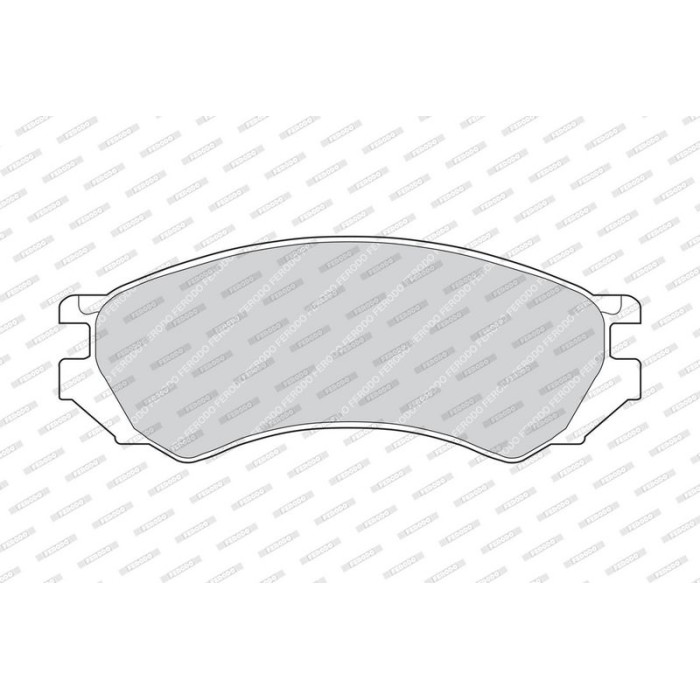 Ferodo FDB667 Bremsbelagsatz, Scheibenbremse PREMIER ECO FRICTION Ferodo FDB667 Bremsbelagsatz, Scheibenbremse PREMIER ECO FRICTION