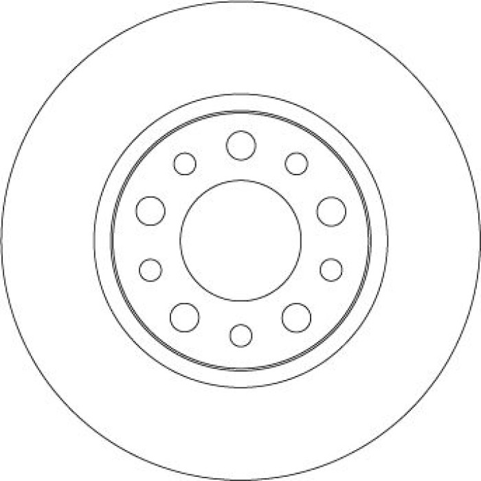 TRW DF4477 Bremsscheibe TRW DF4477 Bremsscheibe