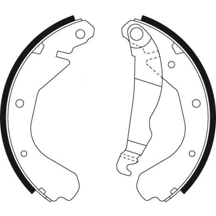 TRW GS6214 Bremsbackensatz