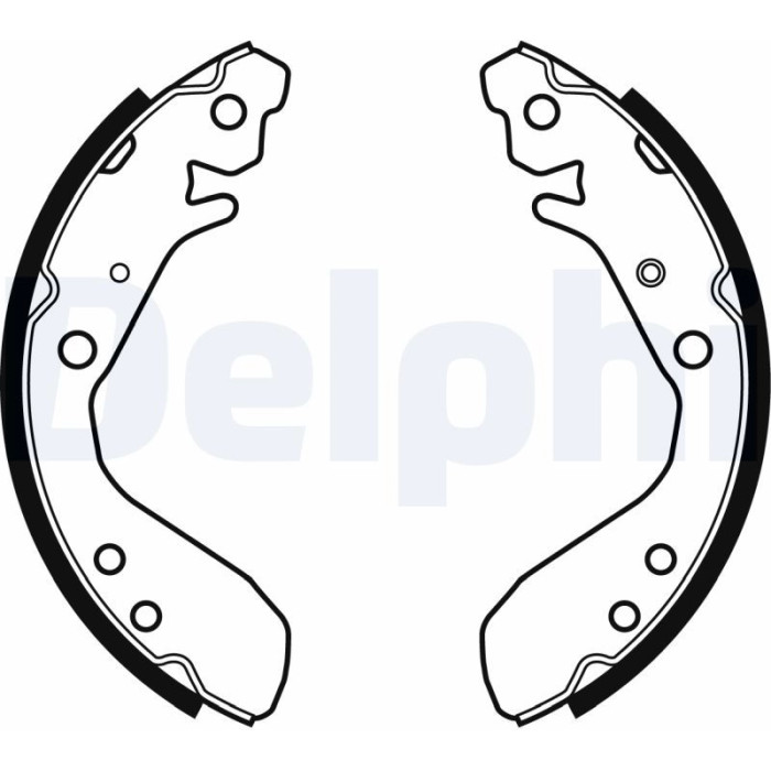 Delphi LS1984 Bremsbackensatz