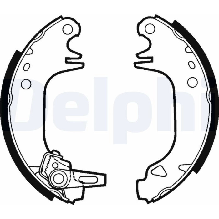 Delphi LS1382 Bremsbackensatz