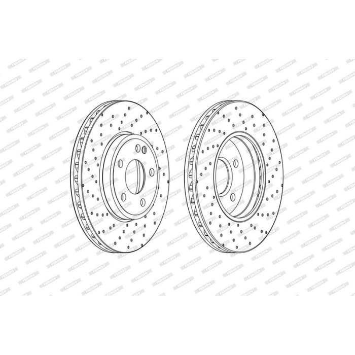 Bremsscheibe DDF2464C