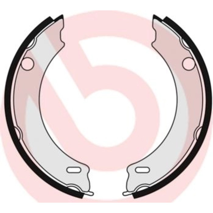 Brembo S 86 508 Bremsbackensatz, Feststellbremse ESSENTIAL LINE Brembo S 86 508 Bremsbackensatz, Feststellbremse ESSENTIAL LINE