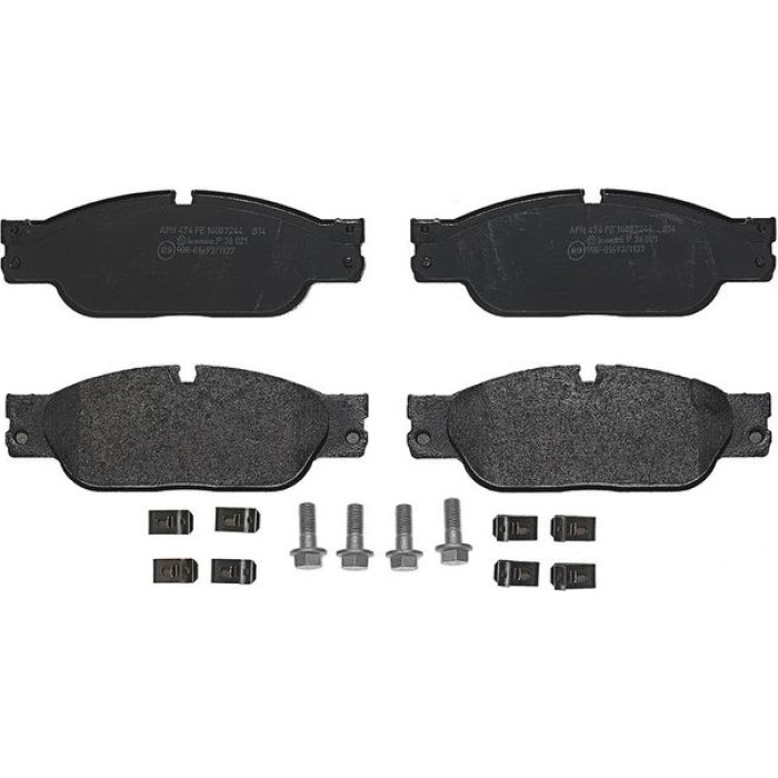 Brembo P 36 021 Bremsbelagsatz, Scheibenbremse PRIME LINE Brembo P 36 021 Bremsbelagsatz, Scheibenbremse PRIME LINE