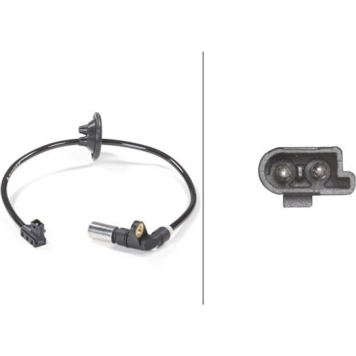 Hella 6PU 010 039-481 Sensor, Raddrehzahl Hella 6PU 010 039-481 Sensor, Raddrehzahl
