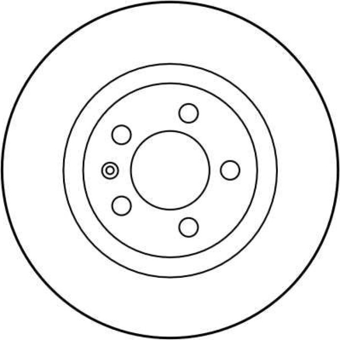 TRW DF2804 Bremsscheibe