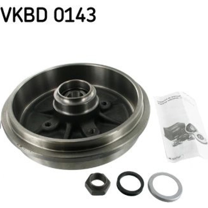SKF VKBD 0143 Bremstrommel SKF VKBD 0143 Bremstrommel