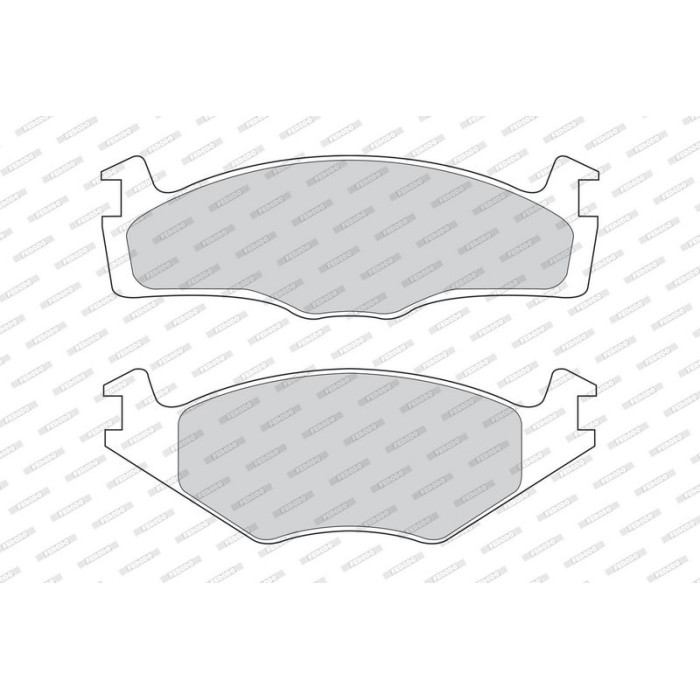 Ferodo FDB1072 Bremsbelagsatz, Scheibenbremse PREMIER ECO FRICTION Ferodo FDB1072 Bremsbelagsatz, Scheibenbremse PREMIER ECO FRICTION