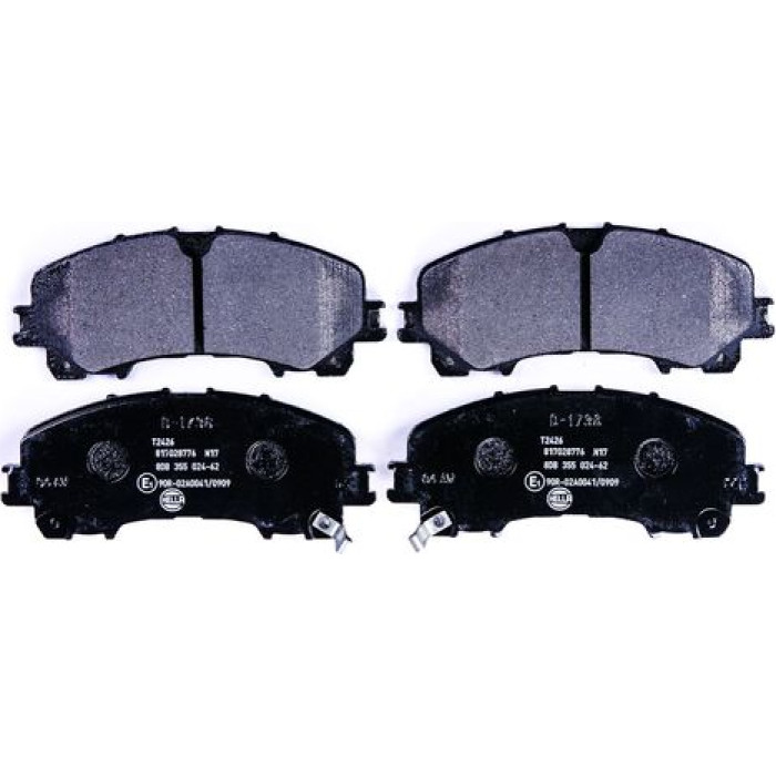Hella 8DB 355 024-621 Bremsbelagsatz, Scheibenbremse