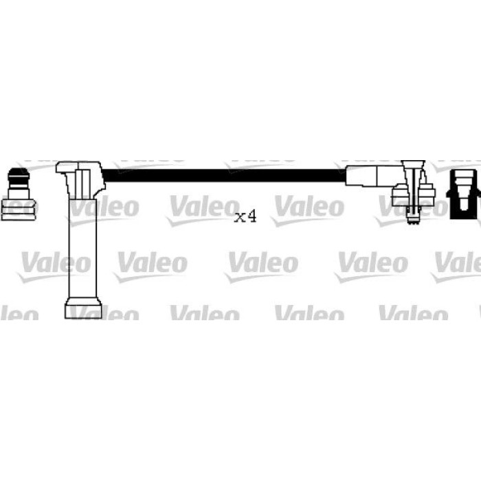 Valeo 346301 Zündleitungssatz Valeo 346301 Zündleitungssatz