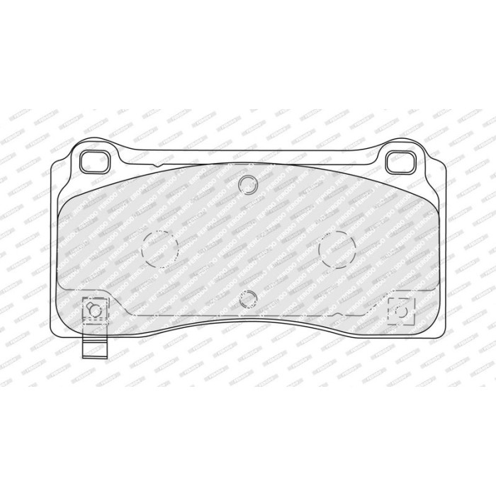 Ferodo FDB5259 Bremsbelagsatz, Scheibenbremse PREMIER ECO FRICTION Ferodo FDB5259 Bremsbelagsatz, Scheibenbremse PREMIER ECO FRICTION