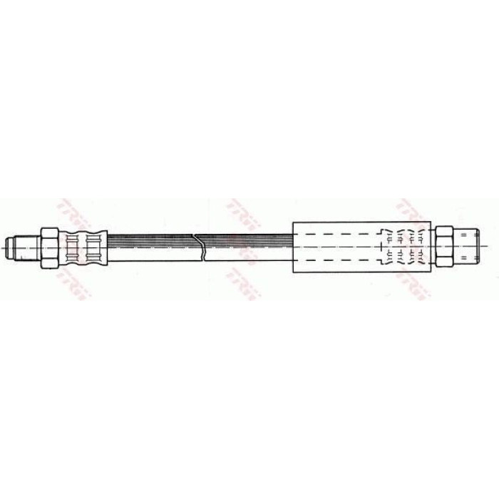 TRW PHB351 Bremsschlauch TRW PHB351 Bremsschlauch