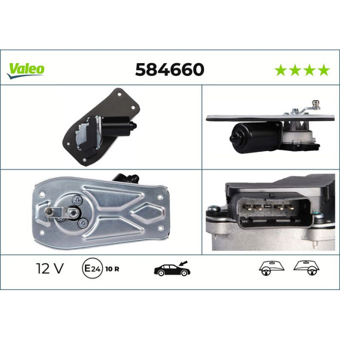 Valeo 584660 Wischermotor Valeo 584660 Wischermotor