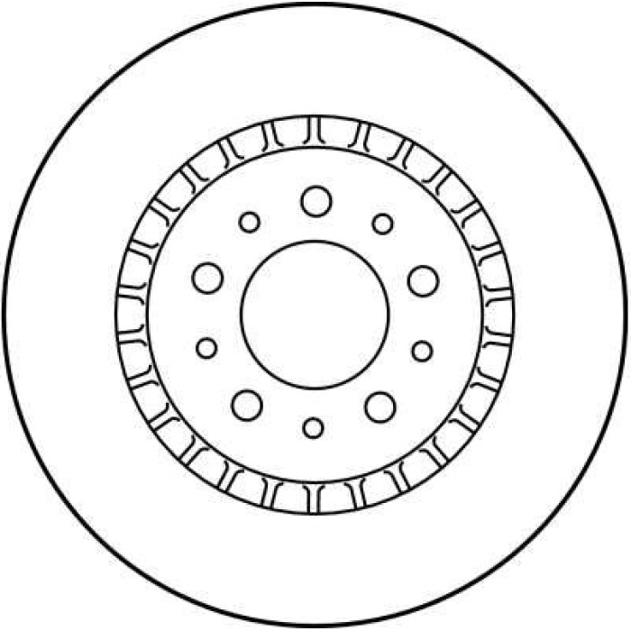 TRW DF1688 Bremsscheibe TRW DF1688 Bremsscheibe