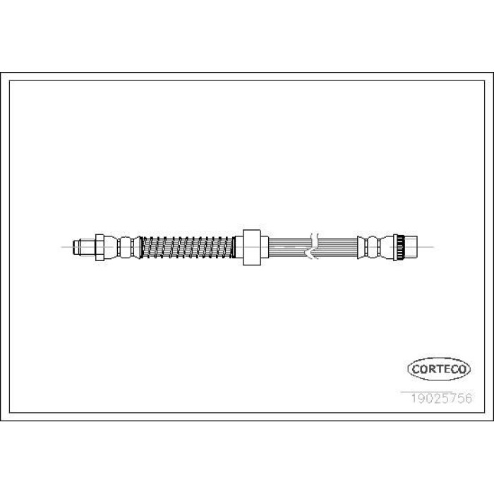 Corteco 19025756 Bremsschlauch