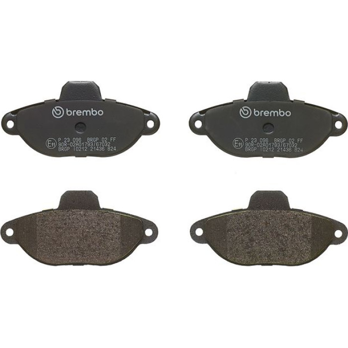 Brembo P 23 096 Bremsbelagsatz, Scheibenbremse PRIME LINE Brembo P 23 096 Bremsbelagsatz, Scheibenbremse PRIME LINE