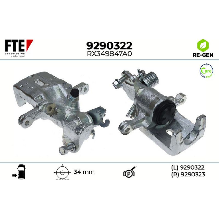 FTE 9290322 Bremssattel