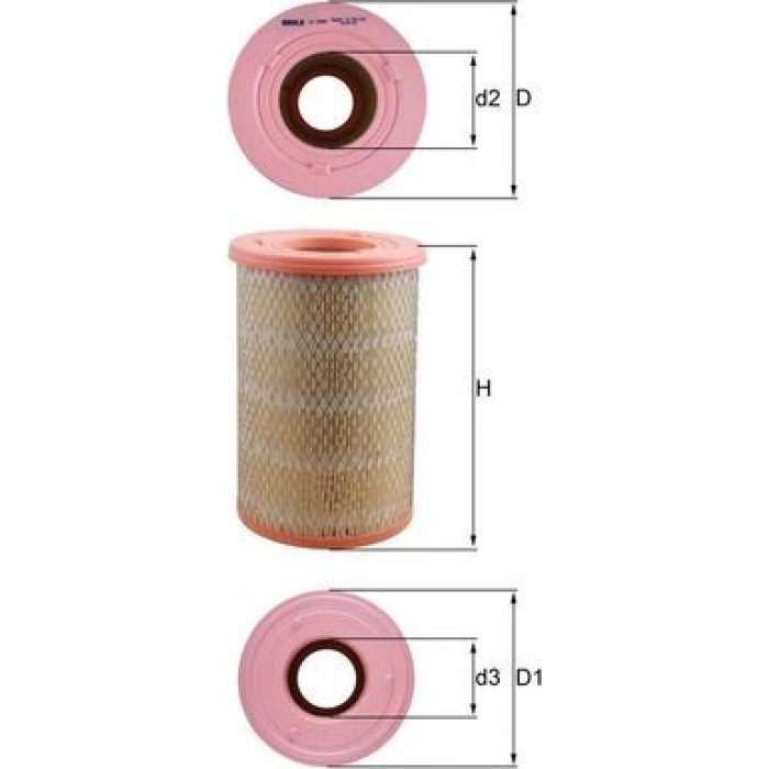 Knecht LX 2968 Luftfilter Knecht LX 2968 Luftfilter