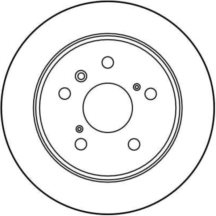 TRW DF2661 Bremsscheibe TRW DF2661 Bremsscheibe