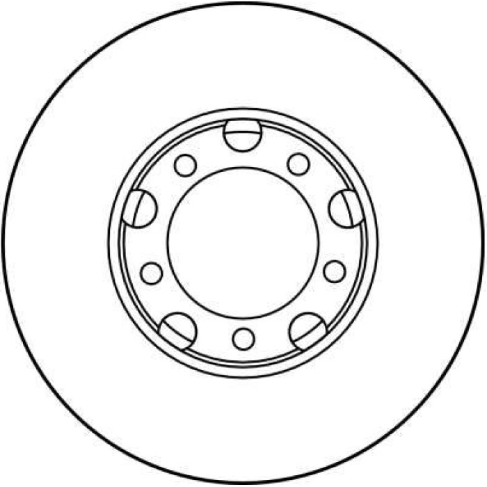 TRW DF2793 Bremsscheibe