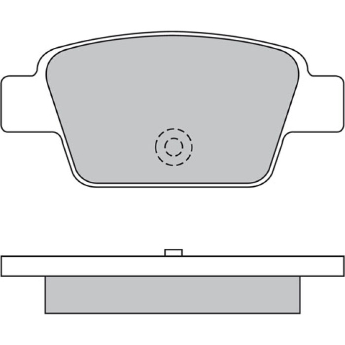 Metzger 1170131 Bremsbelagsatz, Scheibenbremse