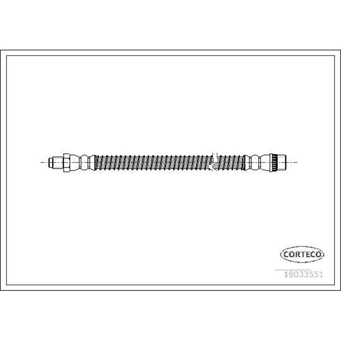Corteco 19033551 Bremsschlauch