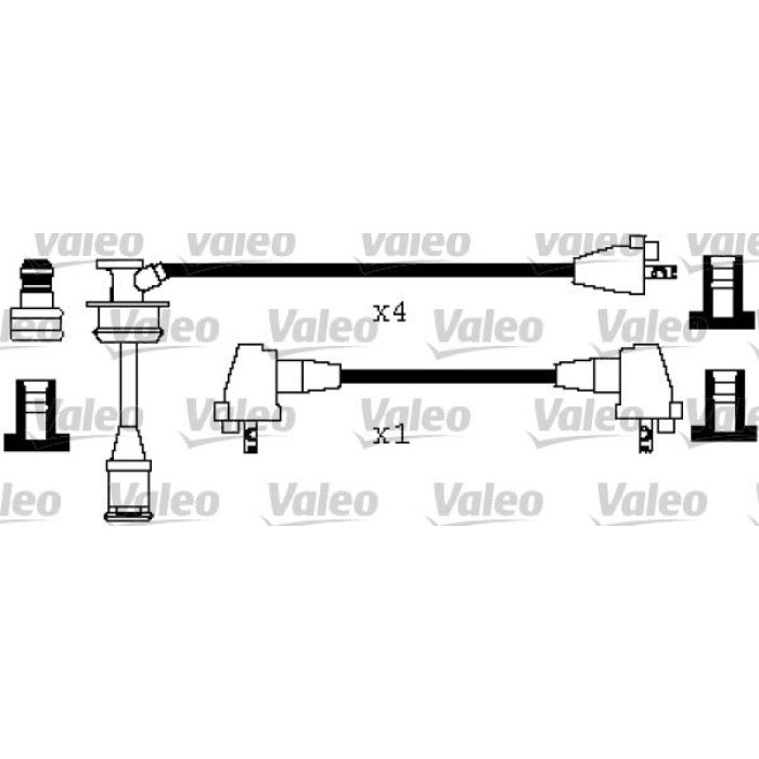 Valeo 346444 Zündleitungssatz
