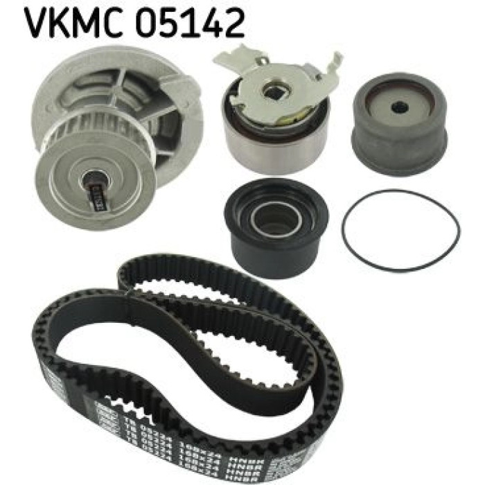 SKF VKMC 05142 Wasserpumpe + Zahnriemensatz mit Dichtungen SKF VKMC 05142 Wasserpumpe + Zahnriemensatz mit Dichtungen