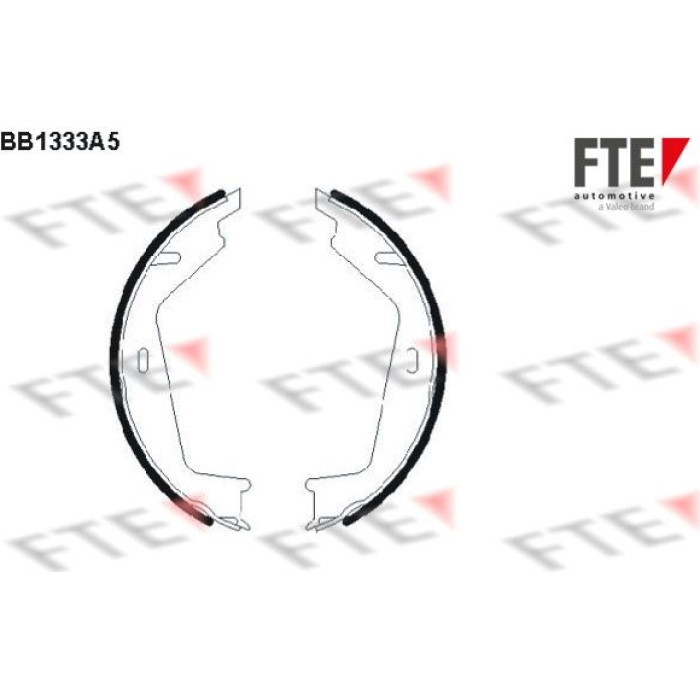 FTE 9100088 Bremsbackensatz, Feststellbremse FTE 9100088 Bremsbackensatz, Feststellbremse