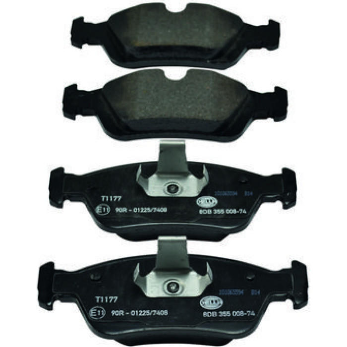 Hella 8DB 355 008-741 Bremsbelagsatz, Scheibenbremse Hella 8DB 355 008-741 Bremsbelagsatz, Scheibenbremse