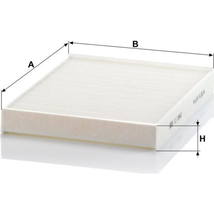 MANN-FILTER CU 2842 Innenraumfilter, Partikelfilter MANN-FILTER CU 2842 Innenraumfilter, Partikelfilter